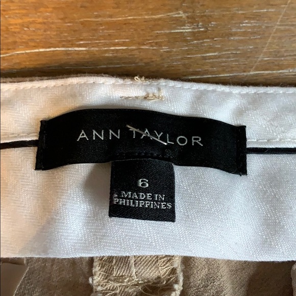 Ann Taylor Devin Straight Leg Pant - Size 6 - Picture 3 of 4